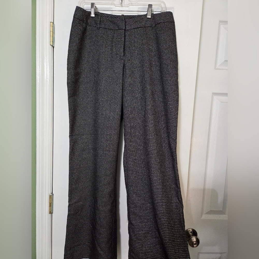 Worthington Black and Gray Wide Leg Pants